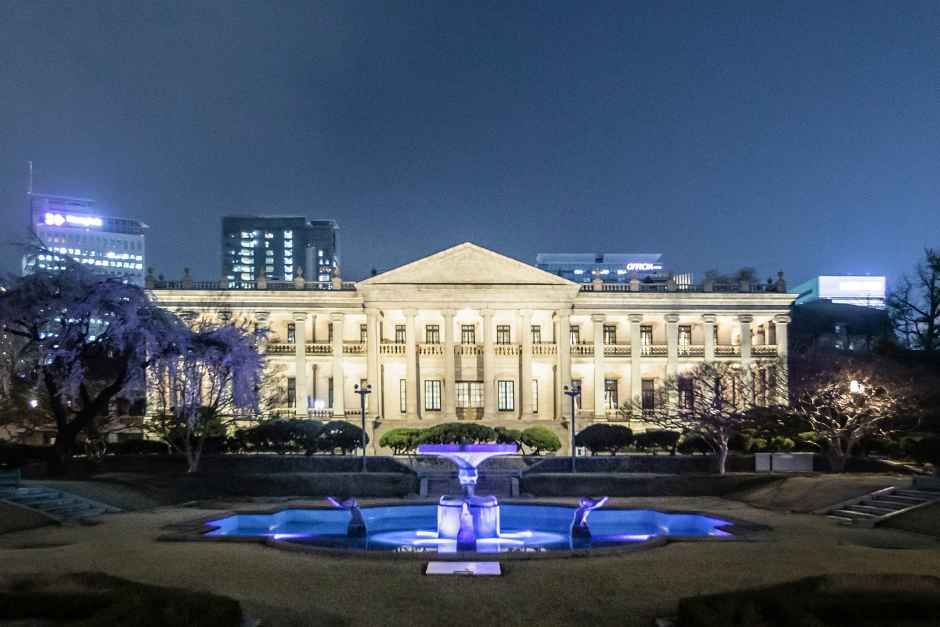 덕수궁 밤의 석조전 대표 사진