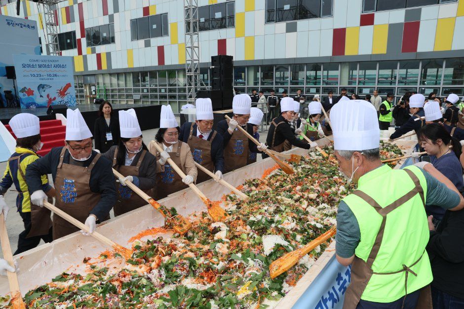 부산 자갈치축제 대표 사진