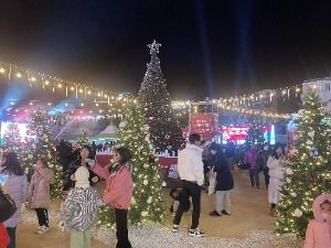 울산 성남동 눈꽃축제 대표 사진