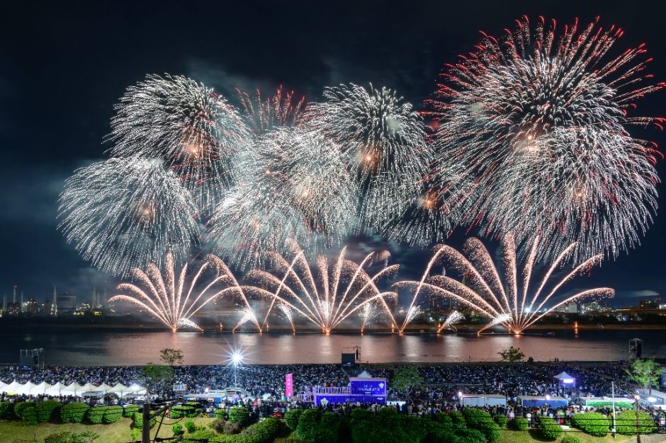 포항국제불빛축제 대표 사진